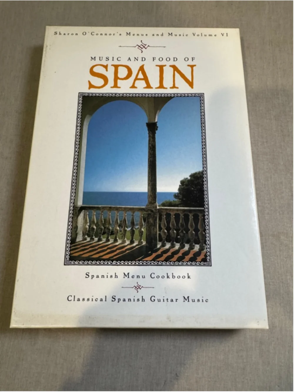 Sharon O'Connor's Music and Food of Spain Cookbook with CD Volume VI